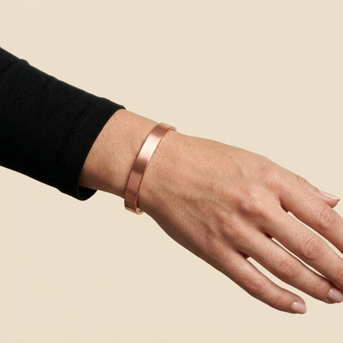 Copper Cuff, worn