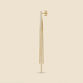Long Tassel Earrings - gold color
